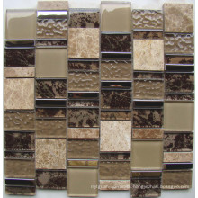New Pattern Glass Mosaic Wall Tile, Crystal Glass Mosaic (HGM372)
